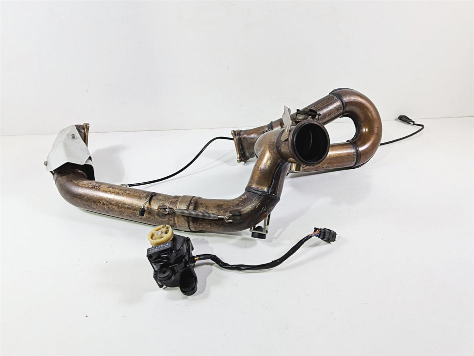 2017 Ducati 959 Panigale Exhaust Header Manifold & Valve 57014471A 57014452A-Mototech271