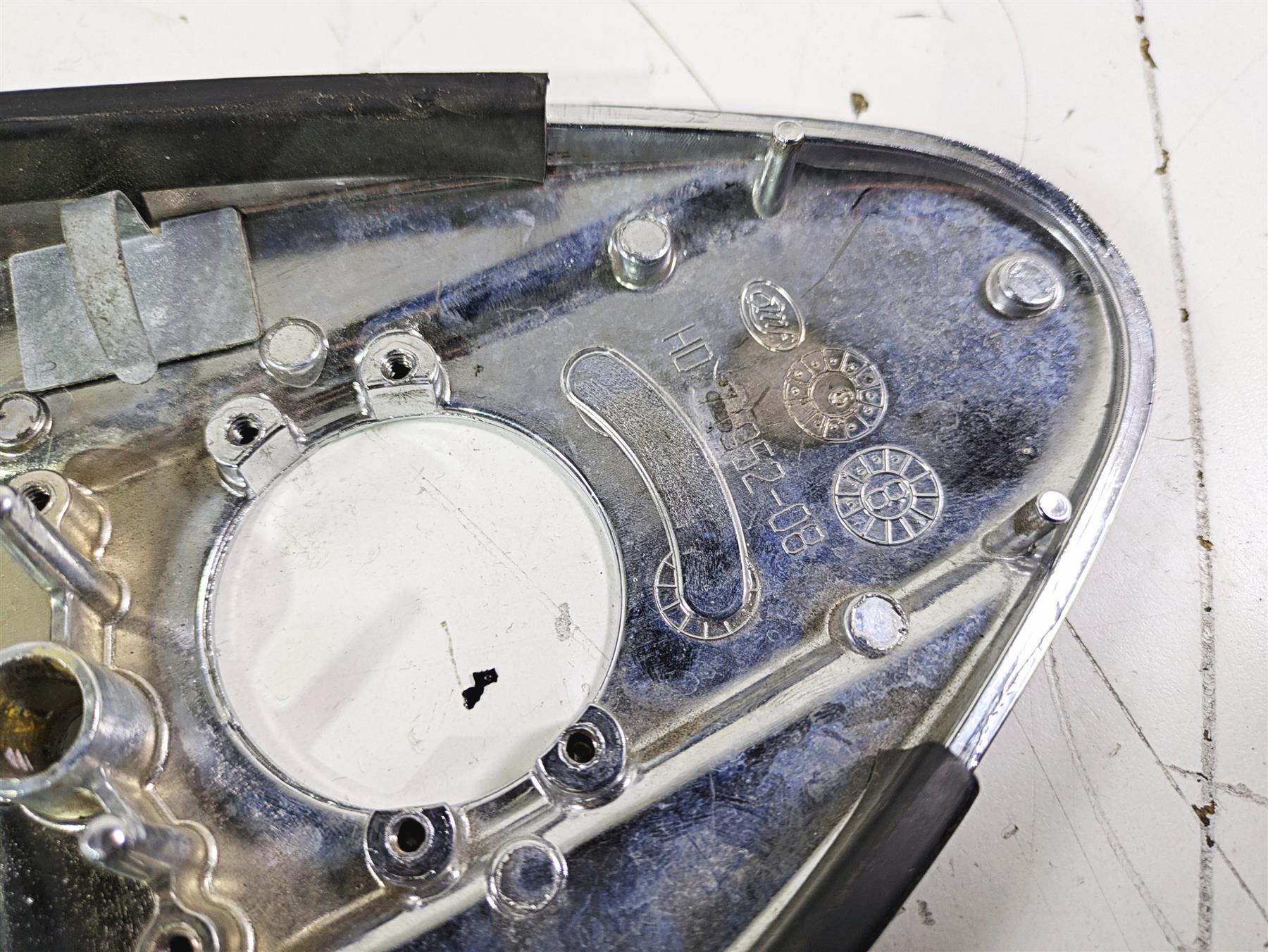 2016 Harley FLSTC Softail Heritage Chrome Tank Dash Console Cover 71952-08 {{ shop.shopifyCountryName }} - Mototech271