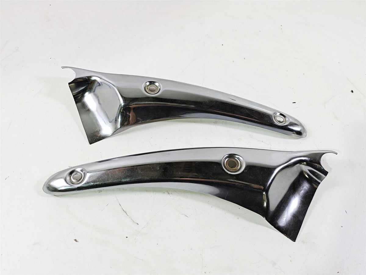 2006 Triumph Rocket 3 Rear Fender Chrome Braces Struts Covers T2306014 T2306024 {{ shop.shopifyCountryName }} - Mototech271
