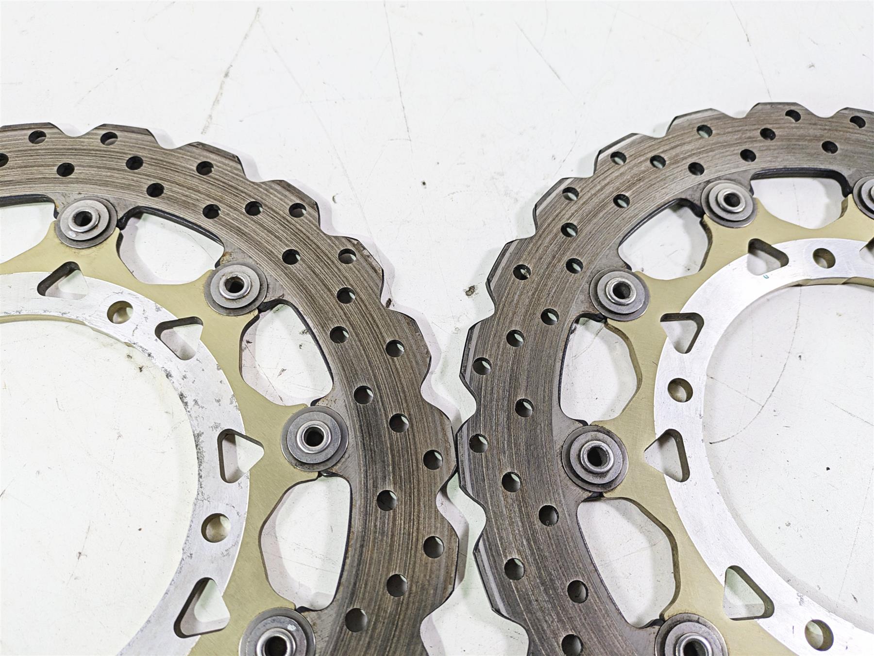 2012 Yamaha XT1200 Super Tenere Front Brake Disc Rotor Set 23P-2581T-00-00 {{ shop.shopifyCountryName }} - Mototech271