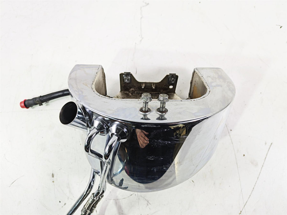 2004 Harley Softail FLSTF Fat Boy Oil Tank Reservoir & Hoses 62498-00A {{ shop.shopifyCountryName }} - Mototech271