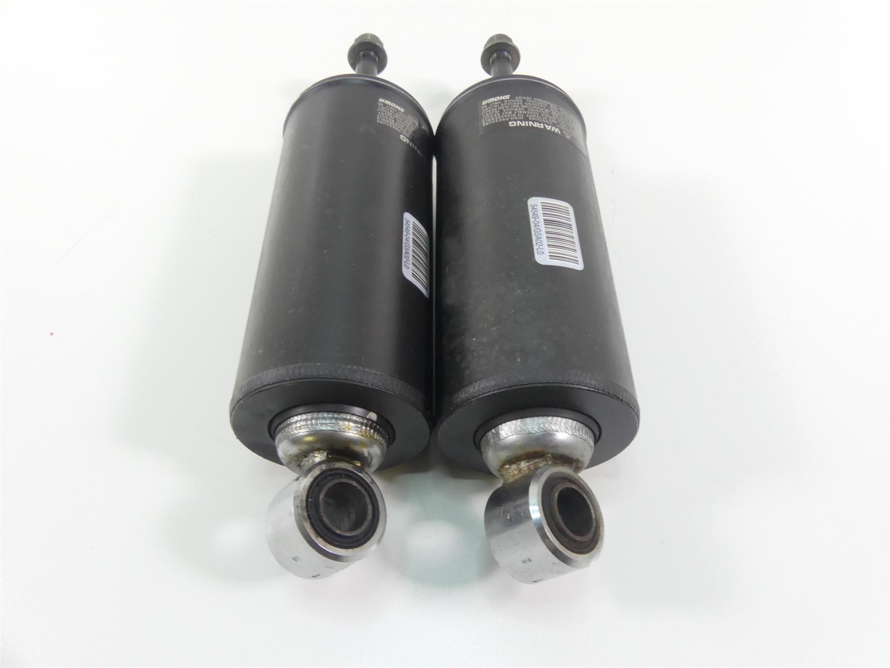 2008 Harley Softail FLSTSB Cross Bones Rear Showa Suspension Shocks 54549-04 {{ shop.shopifyCountryName }} - Mototech271