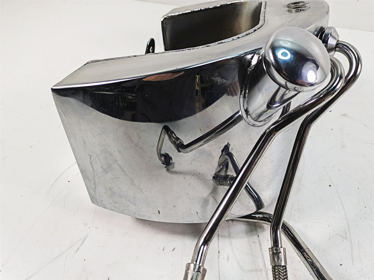 2000 Harley FXSTS Softail Springer Chrome Oil Tank Reservoir 62498-01A {{ shop.shopifyCountryName }} - Mototech271