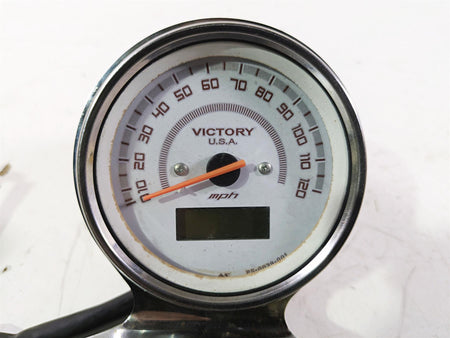 2004 Victory Kingpin Speedometer Gauge Instrument & Mount 35k 3280405 5246295 {{ shop.shopifyCountryName }} - Mototech271
