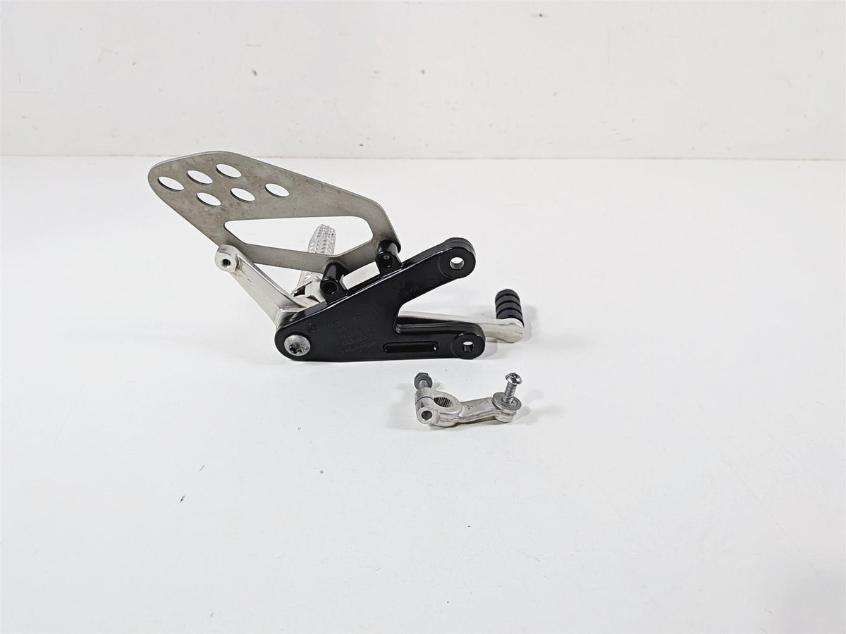 2014 BMW S1000RR K46 Left Front Foot Peg Set & Shifter Shift Lever 46717708573 {{ shop.shopifyCountryName }} - Mototech271