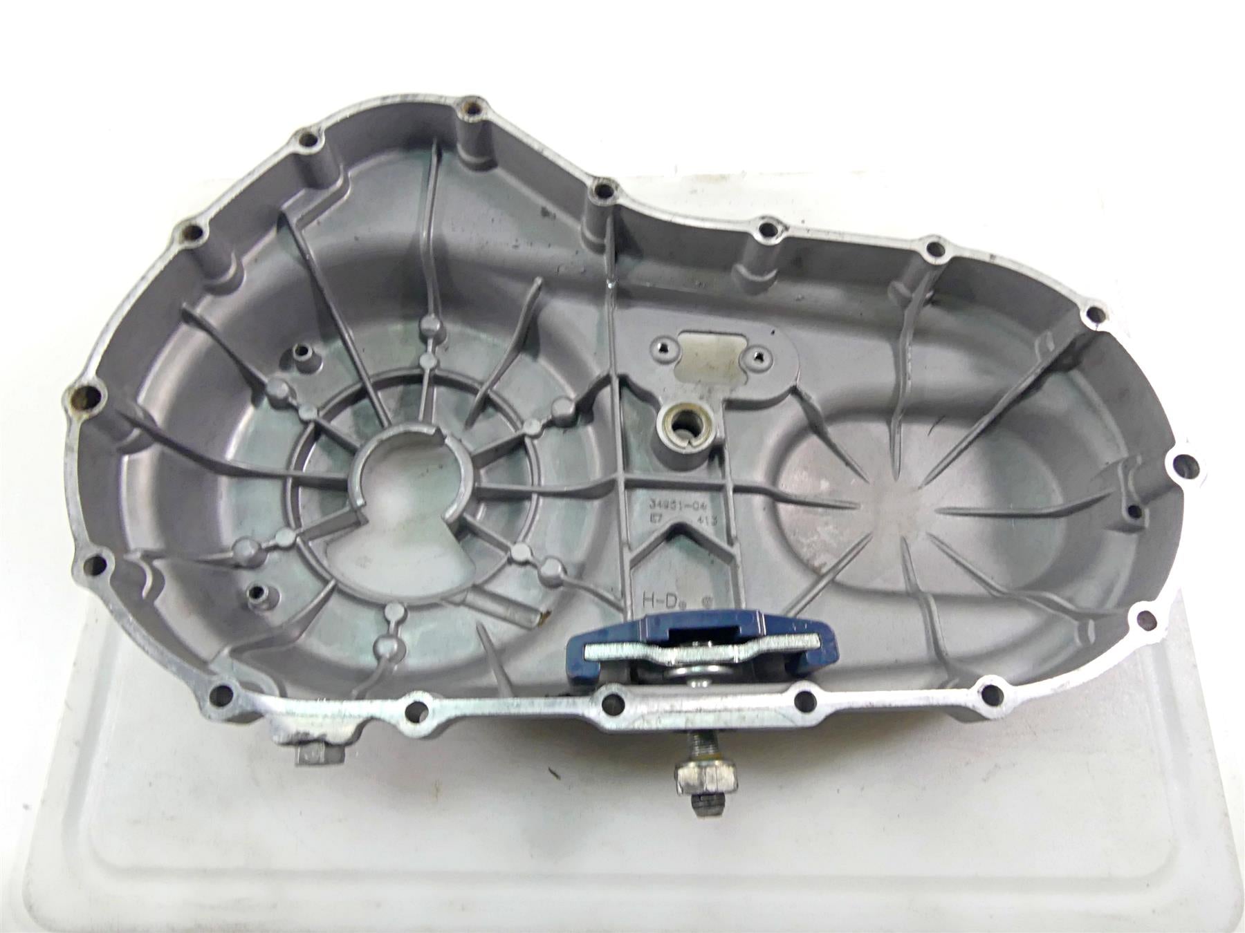 2009 Harley XR1200 Sportster Outer Primary Drive Clutch Cover 34951-04 25471-06 {{ shop.shopifyCountryName }} - Mototech271