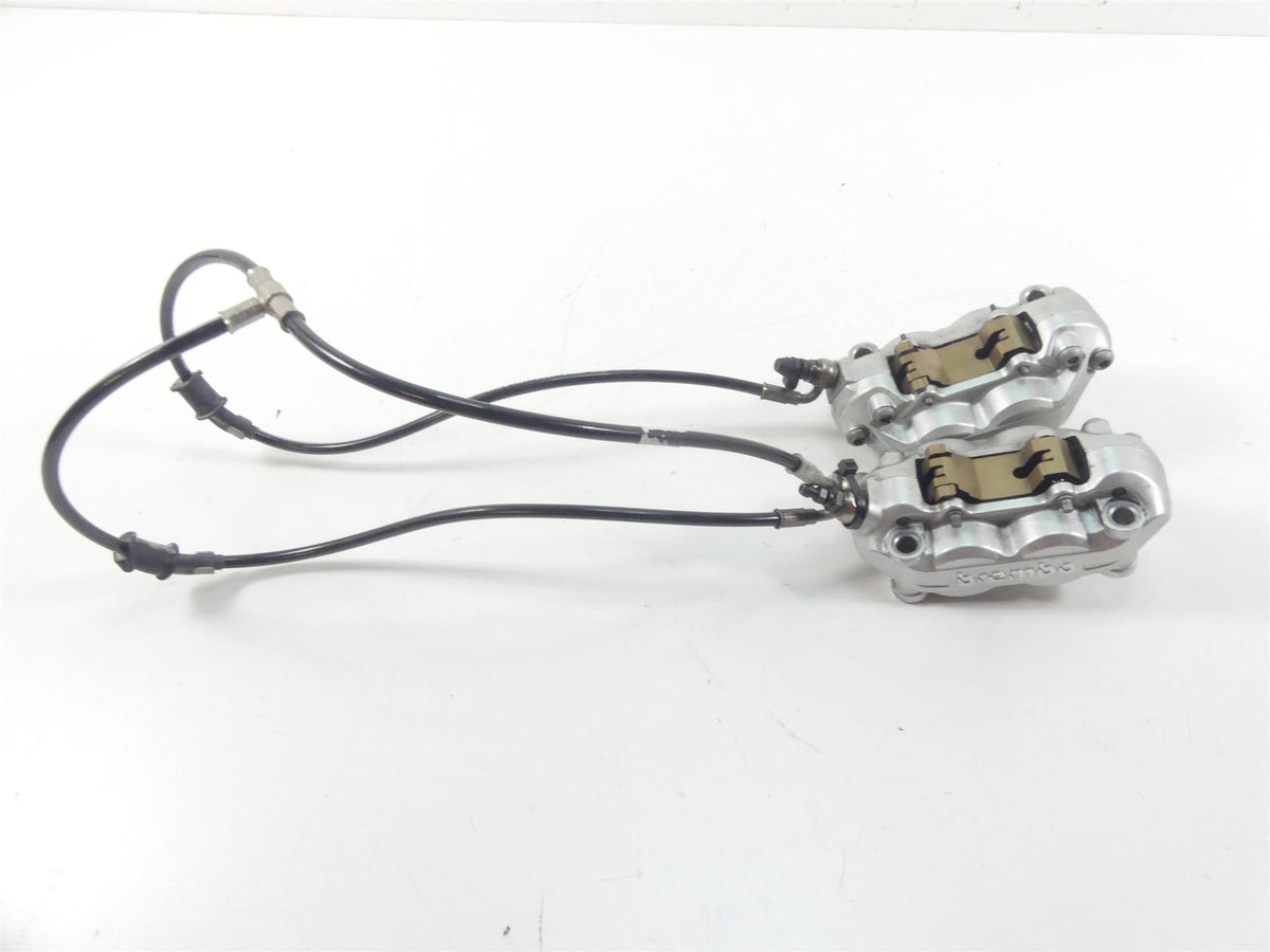 2008 Ducati Hypermotard 1100 Front Brembo Brake Caliper Set 61040961A 61040971A {{ shop.shopifyCountryName }} - Mototech271