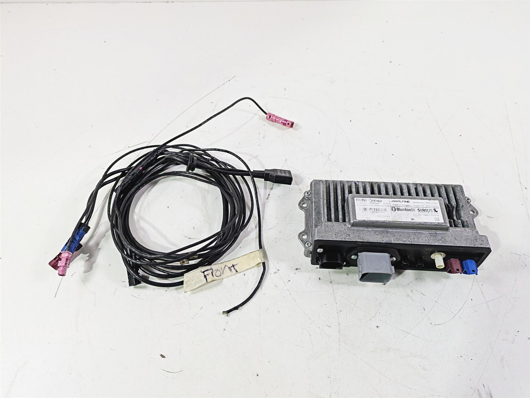 2015 BMW K1600 GT K48 Audio Amp & Wiring & Antenna Set 65128542065 65128542064 {{ shop.shopifyCountryName }} - Mototech271