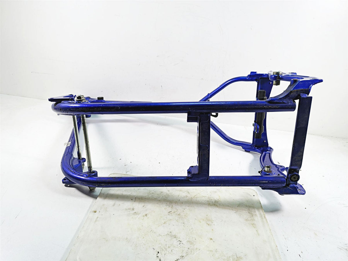 2009 Harley FXCWC Softail Rocker C Blue Straight Main Frame Chassis With Clean Arizona Title 47167-08 {{ shop.shopifyCountryName }} - Mototech271
