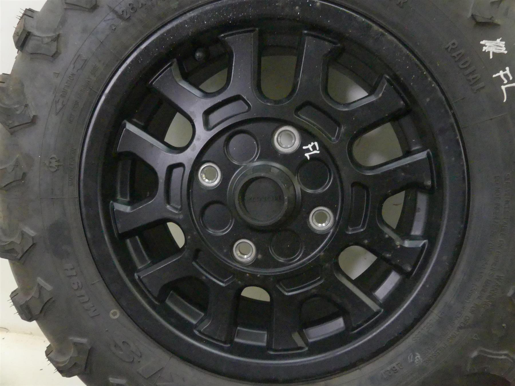2021 Honda Talon SXS1000 S2X 1000R Oem Wheel Rim Maxxis Tire Set 44650-HL6-A10 {{ shop.shopifyCountryName }} - Mototech271