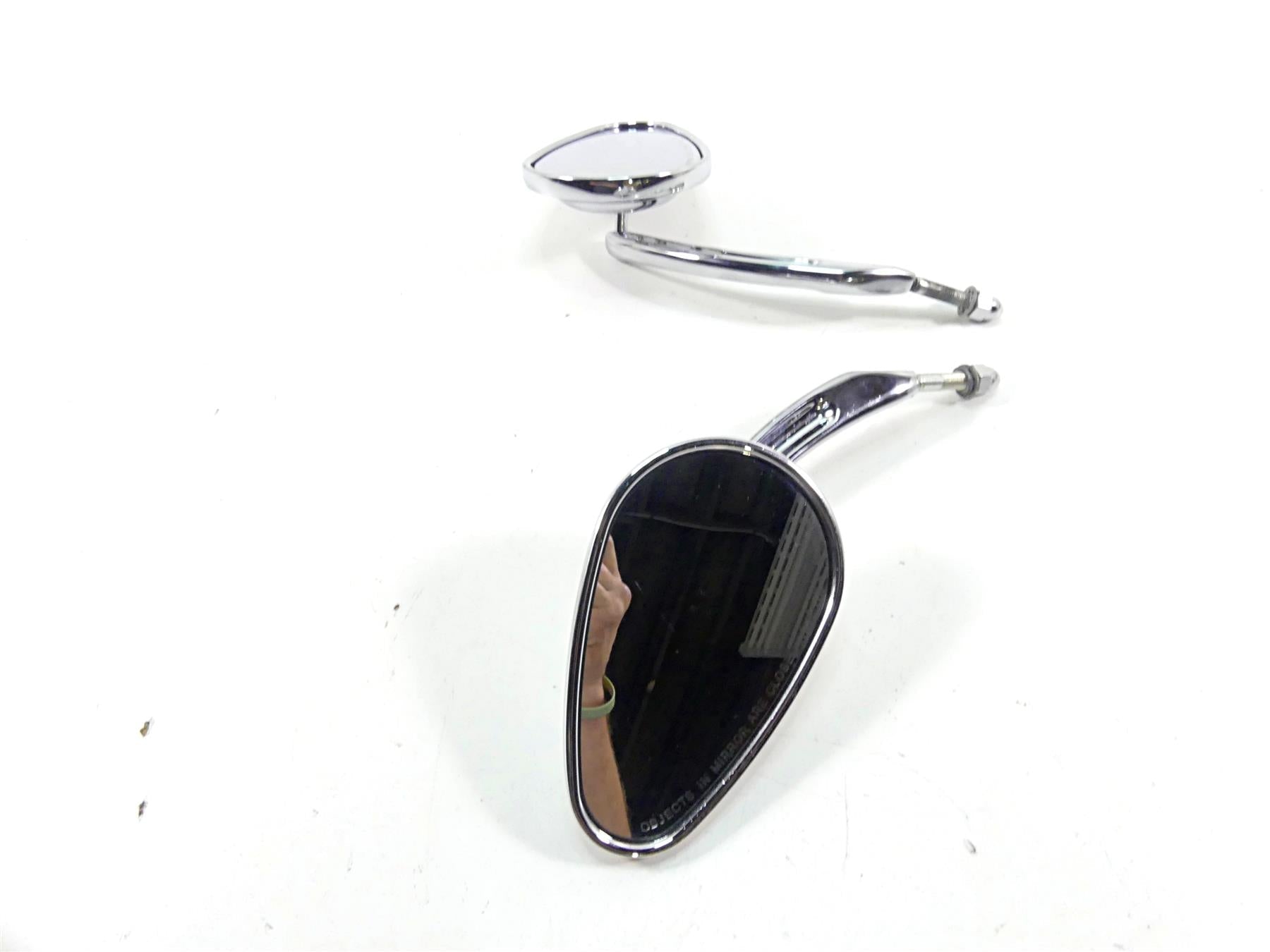 2007 Harley Touring FLHRSE CVO Road King Bullet Chrome Mirrors 91927-03 91840-03 {{ shop.shopifyCountryName }} - Mototech271