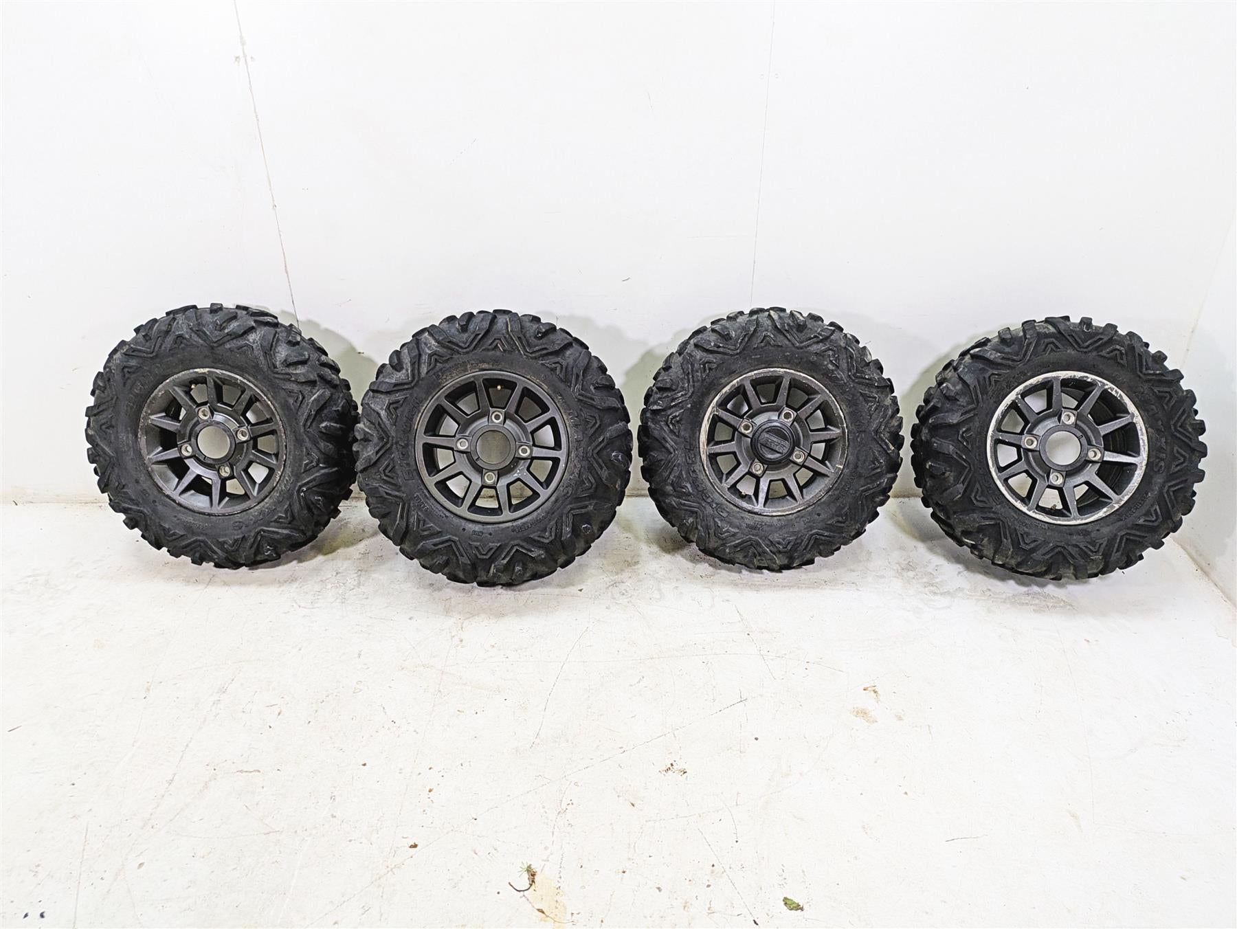 2019 Polaris RZR XP 1000 Highlifter 14x8 14x6 Wheels Tires Set