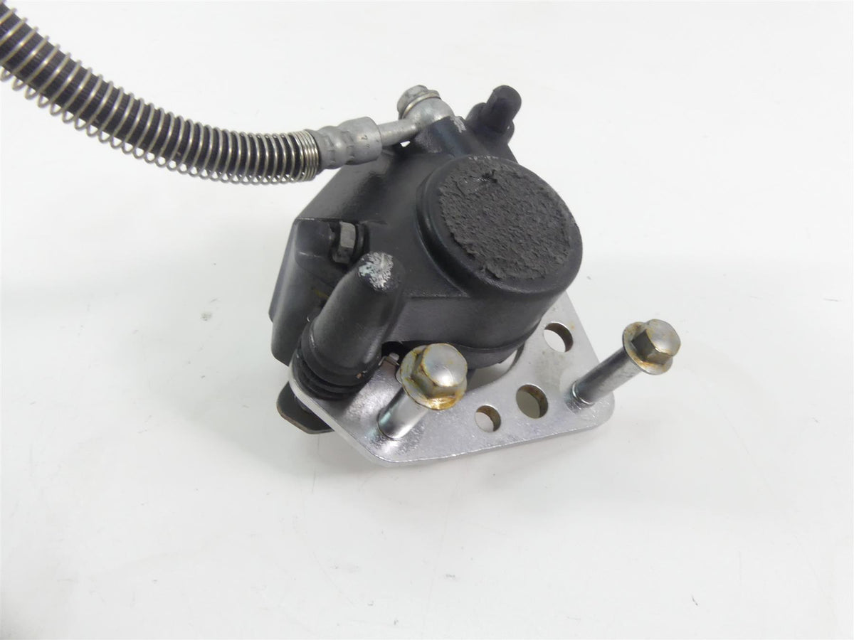 1998 Kawasaki VN800 Vulcan Front Brake Caliper Bracket & Line 43041-1487-GN {{ shop.shopifyCountryName }} - Mototech271