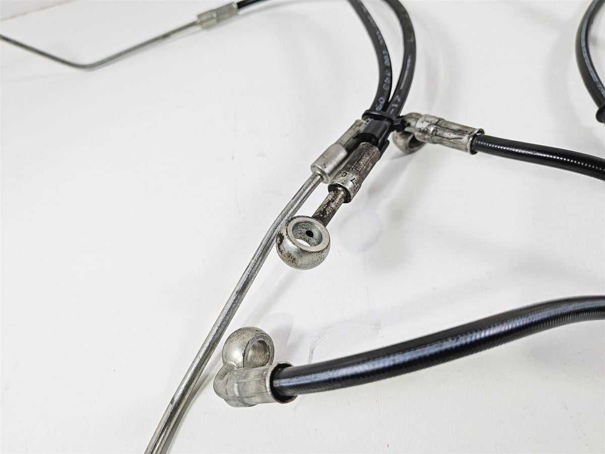 2017 Ducati Panigale 1299 Front Rear Abs Brake Line Set 61841351A 61841301A-Mototech271