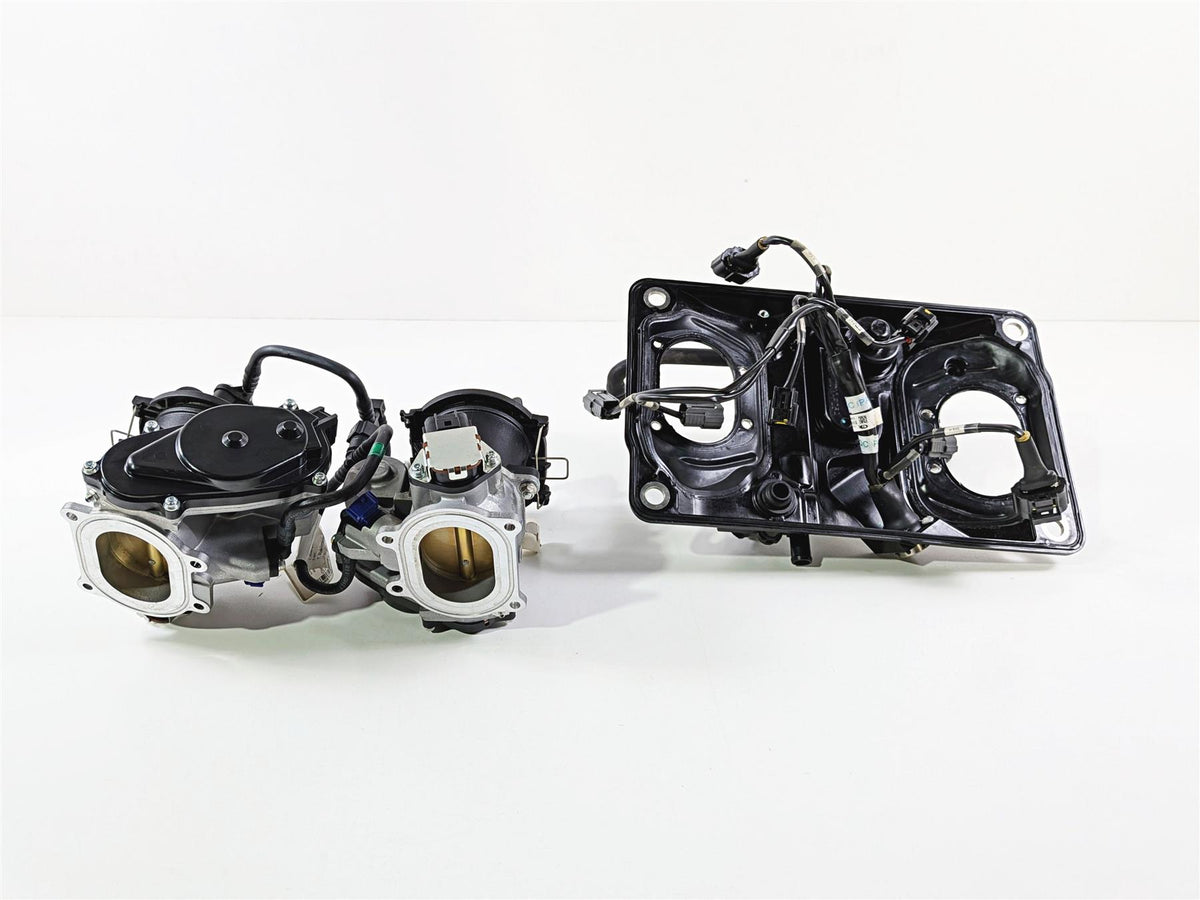 2019 Ducati 959 Panigale Mikuni Throttle Bodies + Wiring & Housing 28240921A {{ shop.shopifyCountryName }} - Mototech271
