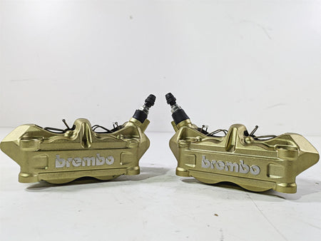 2016 BMW S1000RR K46 Brembo Front Brake Caliper Set Gold 34117714783 34117714784 {{ shop.shopifyCountryName }} - Mototech271