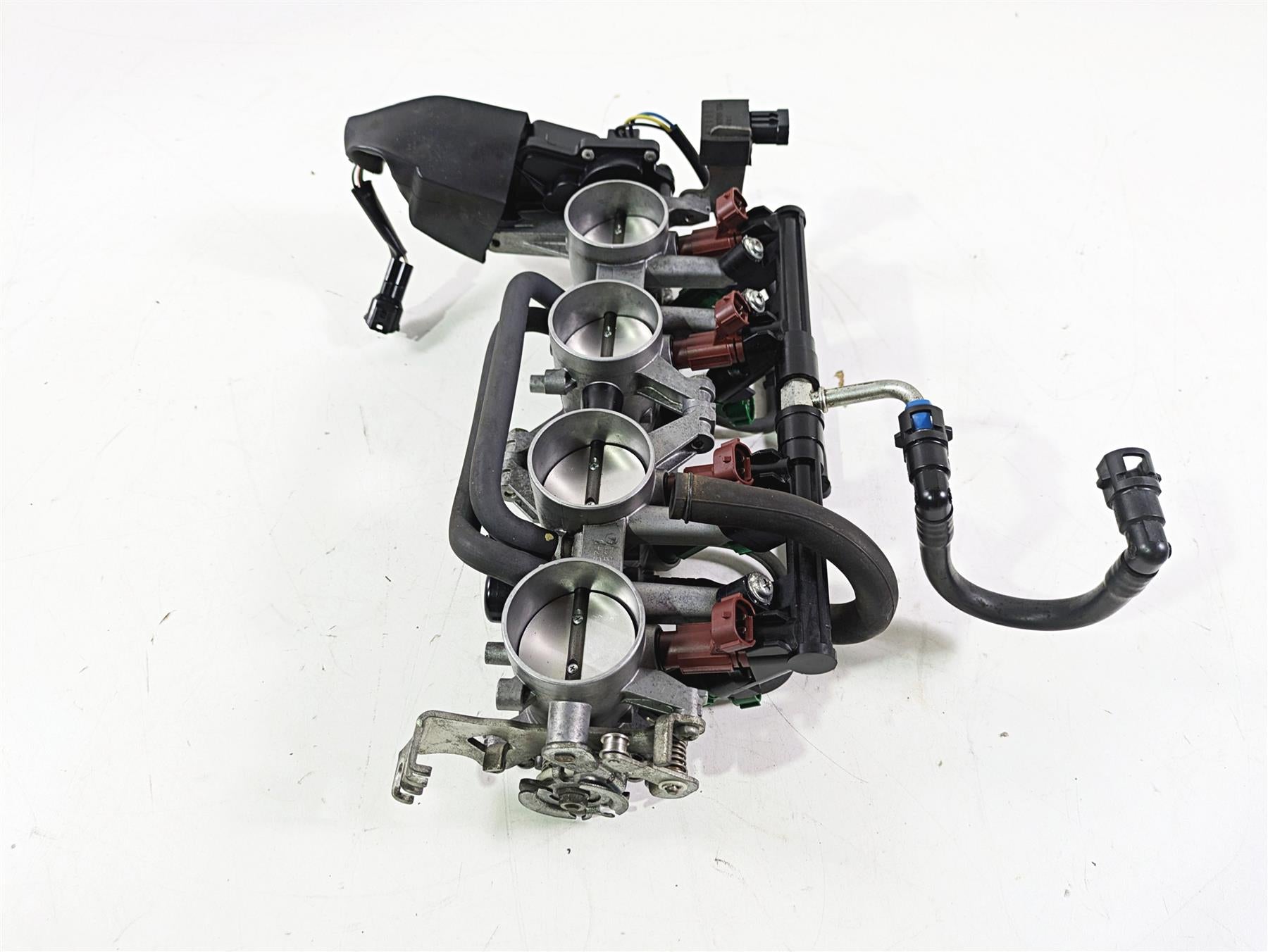 2008 Suzuki GSXR600 Mikuni Throttle Bodies Body Set 14K Tested 3406-37H01 {{ shop.shopifyCountryName }} - Mototech271