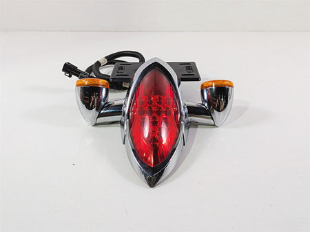 2015 Indian Chieftain Taillight Blinker Turn Signal Plate Holder Set 5138445-Mototech271