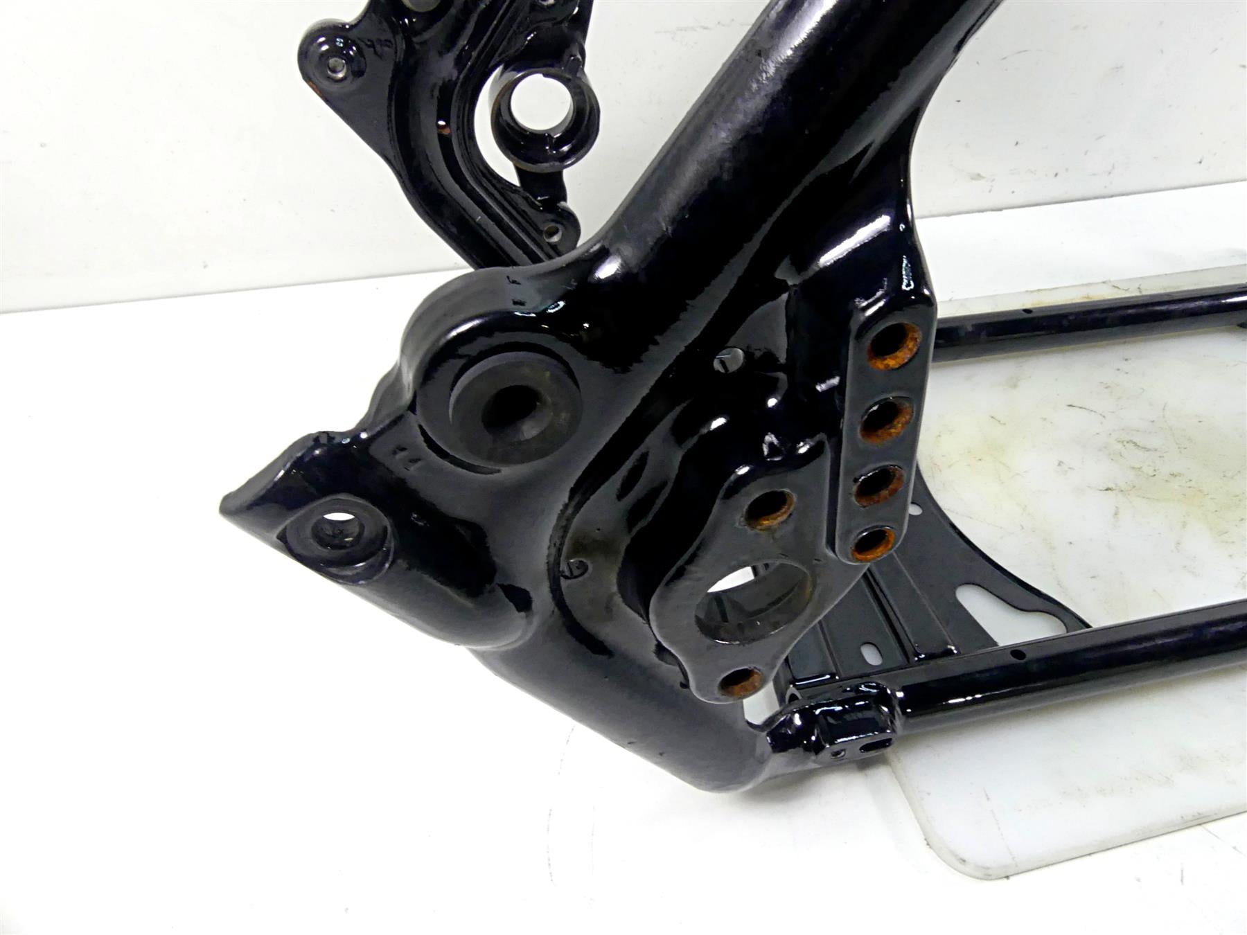 2010 Harley Touring FLHRC Road King Straight Main Frame Chassis With Clean Texas Title 47900-11BHP {{ shop.shopifyCountryName }} - Mototech271