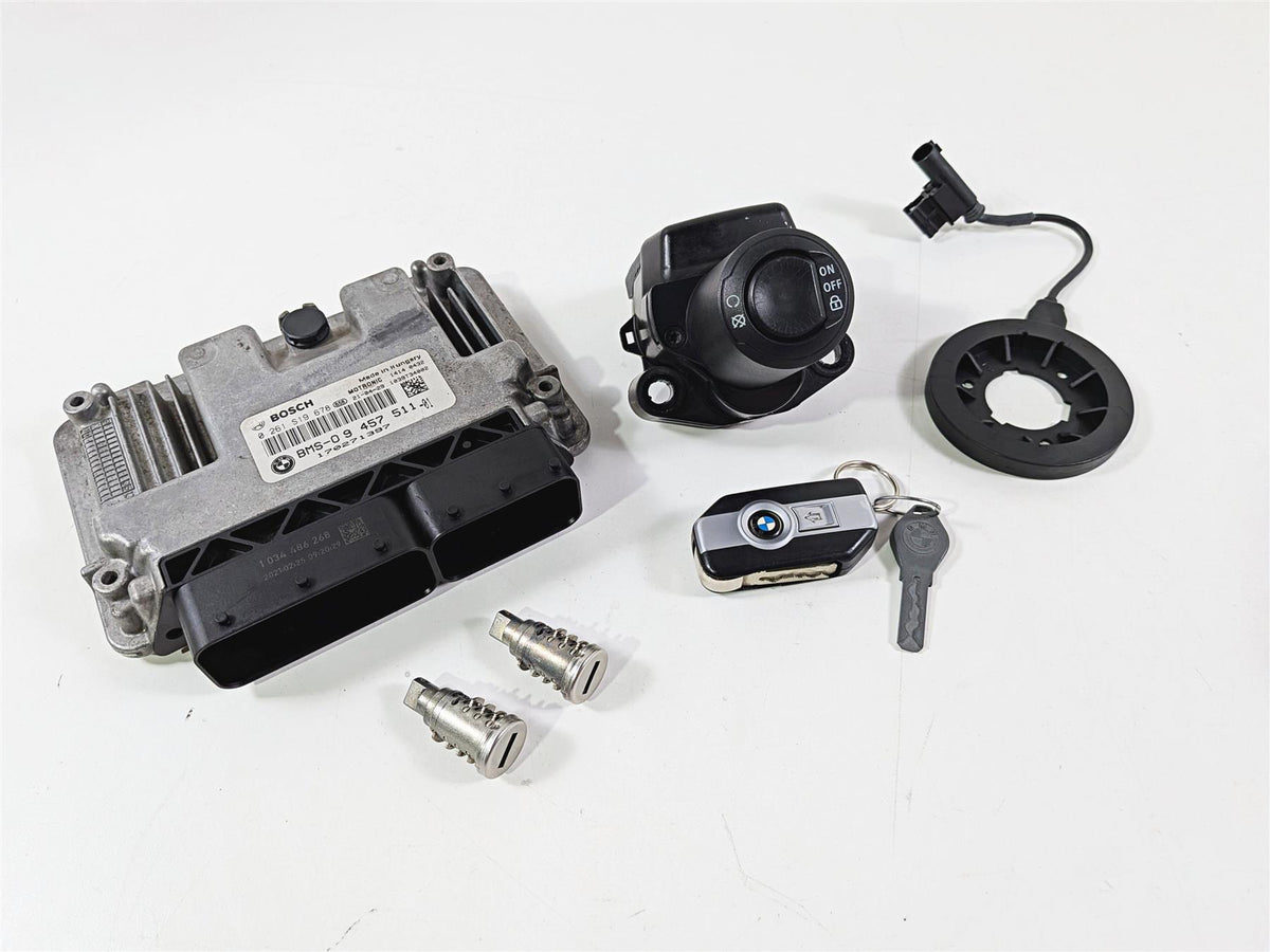 2021 BMW R1250GS K51 Adventure Cdi Ecm Handsfree Ignition Switch Key 13619457511-Mototech271