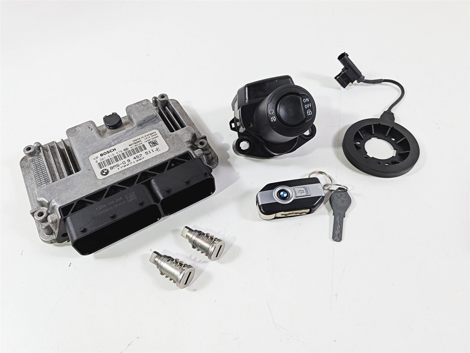 2021 BMW R1250GS K51 Adventure Cdi Ecm Handsfree Ignition Switch Key 13619457511-Mototech271