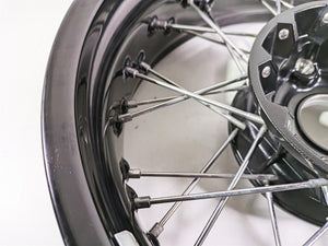 2014 BMW R nine T R9T K21 Rear Wheel Rim Black Spoke 17x5.5 -Ding 36318544696 | Mototech271