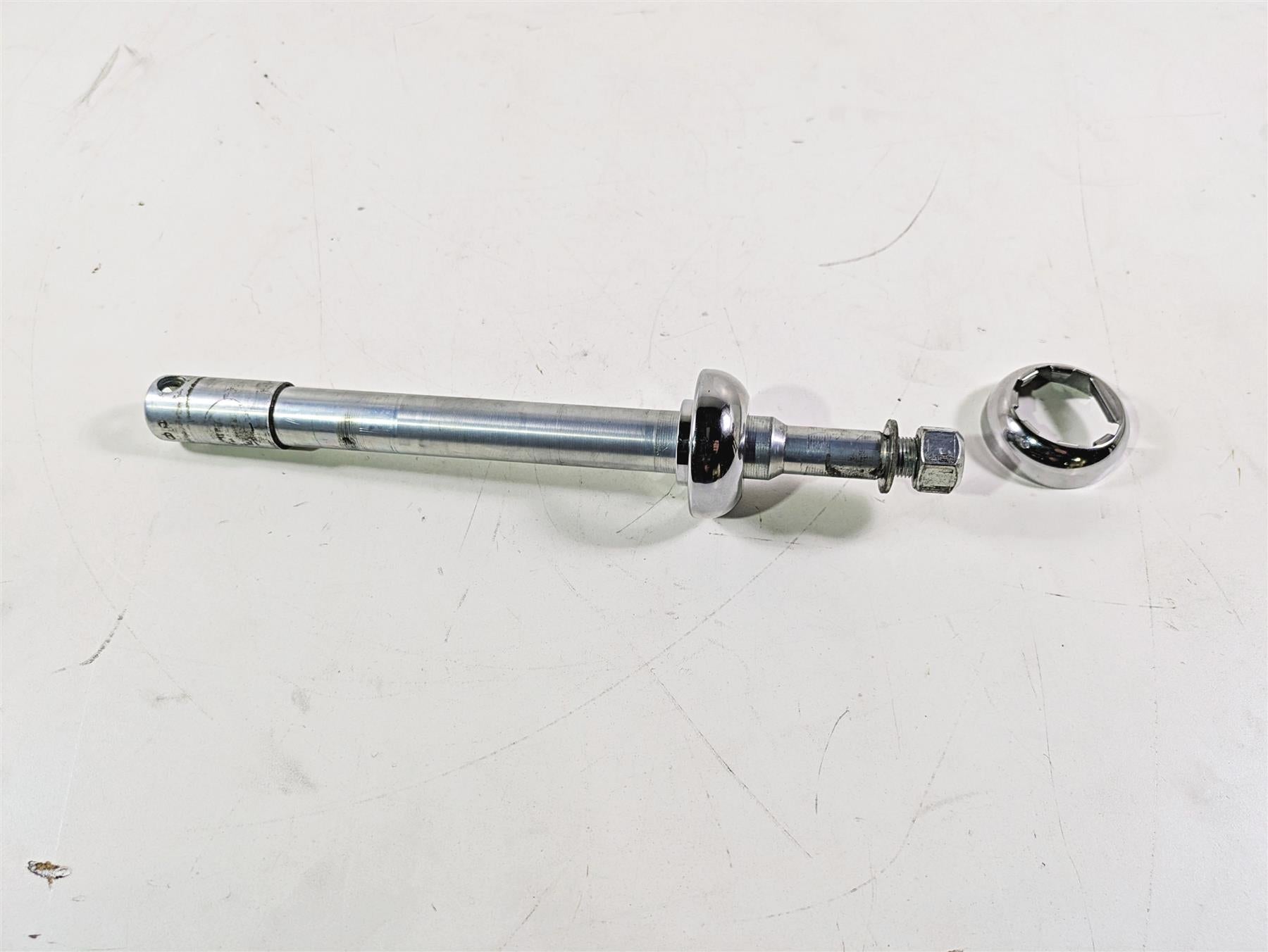 2017 Harley Touring FLHTKSE CVO E-Glide Front Axle Wheel Spindle 25mm 41547-07A | Mototech271