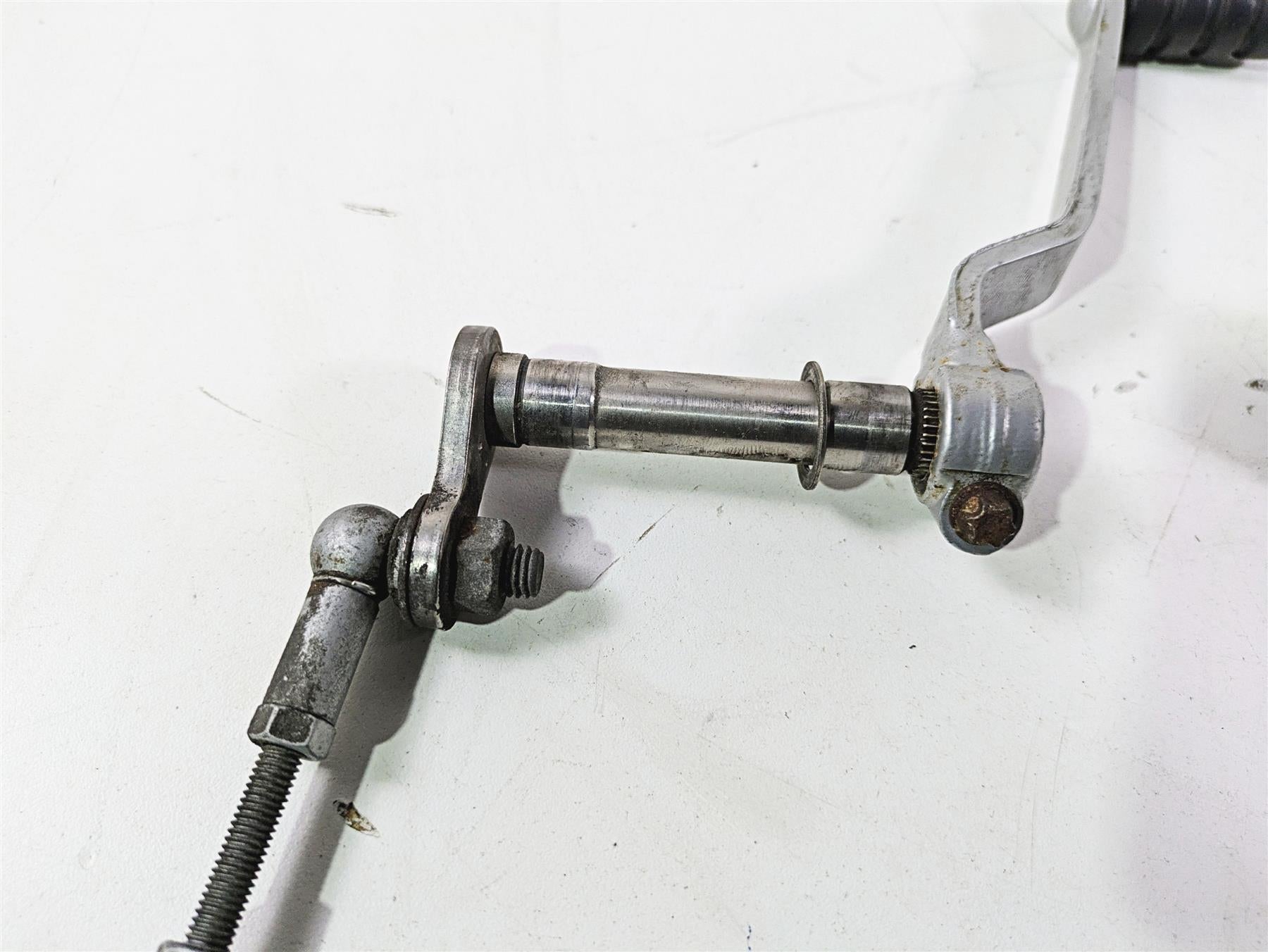 2009 BMW R1200RT K26 Left Footpeg Foot Peg & Gear Shift Lever 46717675289 {{ shop.shopifyCountryName }} - Mototech271