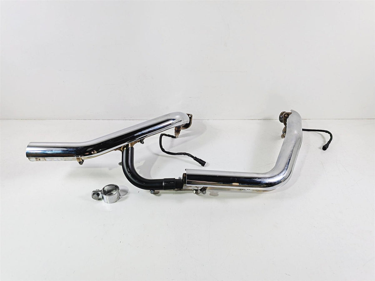 2008 Harley FXDSE CVO Dyna Nice Exhaust Header Heat Shield Set 65825-06 65631-06-Mototech271