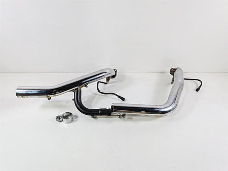 2008 Harley FXDSE CVO Dyna Nice Exhaust Header Heat Shield Set 65825-06 65631-06-Mototech271