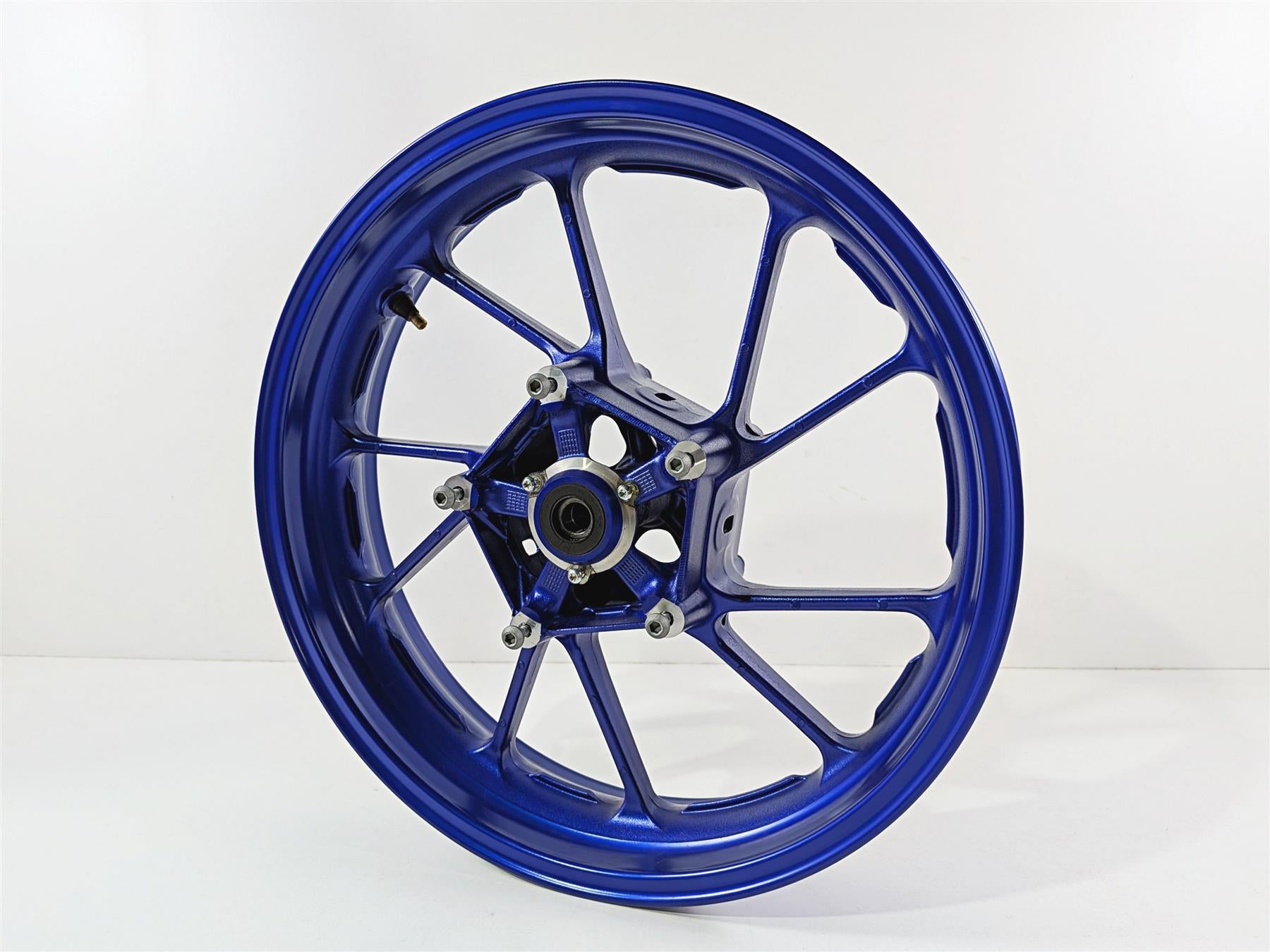 2025 Yamaha YZF R7 Straight Front Blue Wheel Rim 17x3.5 2DR-25168-00 {{ shop.shopifyCountryName }} - Mototech271