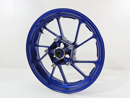 2025 Yamaha YZF R7 Straight Front Blue Wheel Rim 17x3.5 2DR-25168-00 {{ shop.shopifyCountryName }} - Mototech271