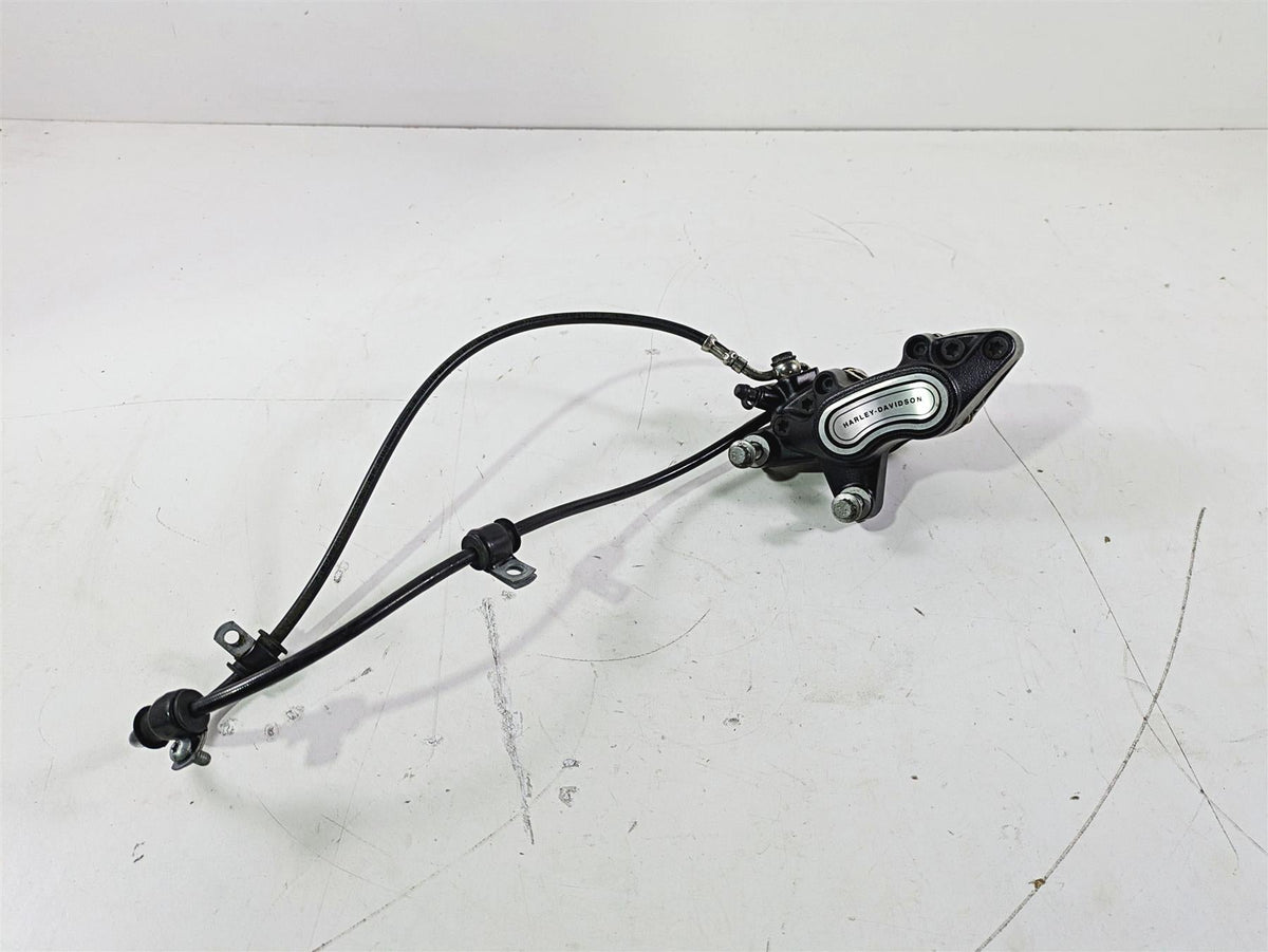2017 Harley FLS Softail Slim Front Brake Caliper + Line Hose 41300095 {{ shop.shopifyCountryName }} - Mototech271
