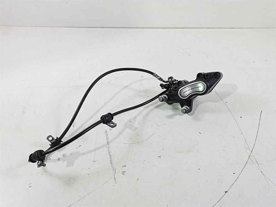 2017 Harley FLS Softail Slim Front Brake Caliper + Line Hose 41300095 {{ shop.shopifyCountryName }} - Mototech271