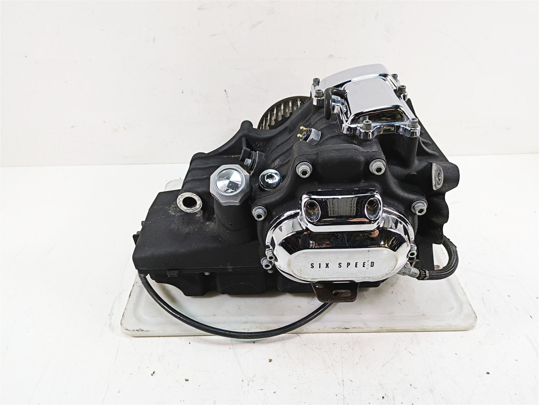 2009 Harley Touring FLHTCU Electra Glide 6 Sp Transmission Gear Box 56k 33162-07 {{ shop.shopifyCountryName }} - Mototech271