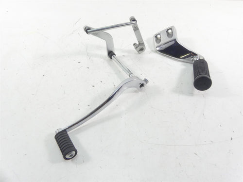 2014 Harley FXDL Dyna Low Rider Left Fr Mid Footpeg & Shifter 50500279 33900147 | Mototech271