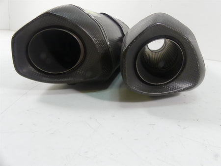 2013 Ducati Streetfighter 848 Akrapovic Carbon Exhaust Muffler Set US D550 134S {{ shop.shopifyCountryName }} - Mototech271