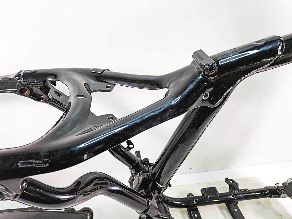 2007 Harley Sportster XL1200 C Straight Main Frame Chassis & Swingarm With Clear Texas Title 48878-04 {{ shop.shopifyCountryName }} - Mototech271
