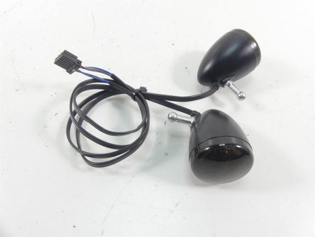 2020 Harley Sportster XL1200 NS Iron Front Smoked Turn Signal Set 68730-07 {{ shop.shopifyCountryName }} - Mototech271