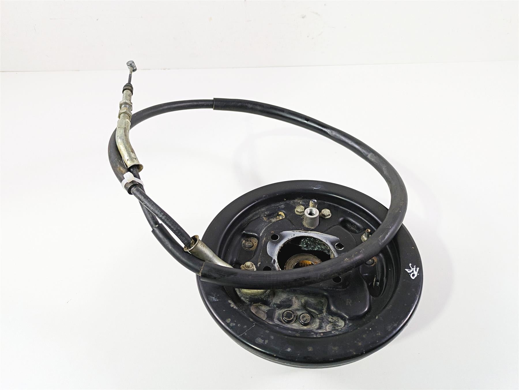 2010 Kawasaki 610 4x4 Mule  Rear Right Full Drum Brake Set 41035-0063 41038-0018 | Mototech271