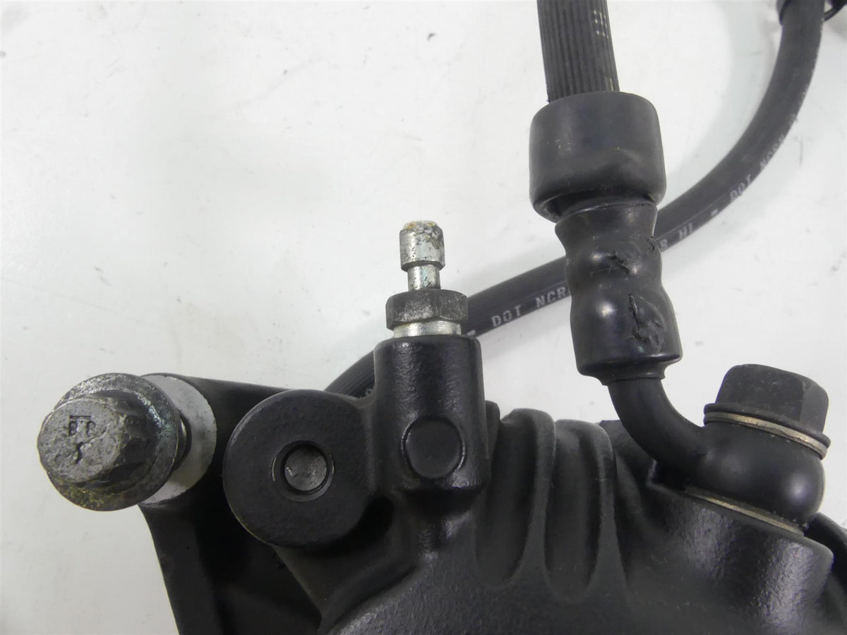 2007 Harley Sportster XL1200 Nightster Front Brake Caliper & Line 44121-07A {{ shop.shopifyCountryName }} - Mototech271