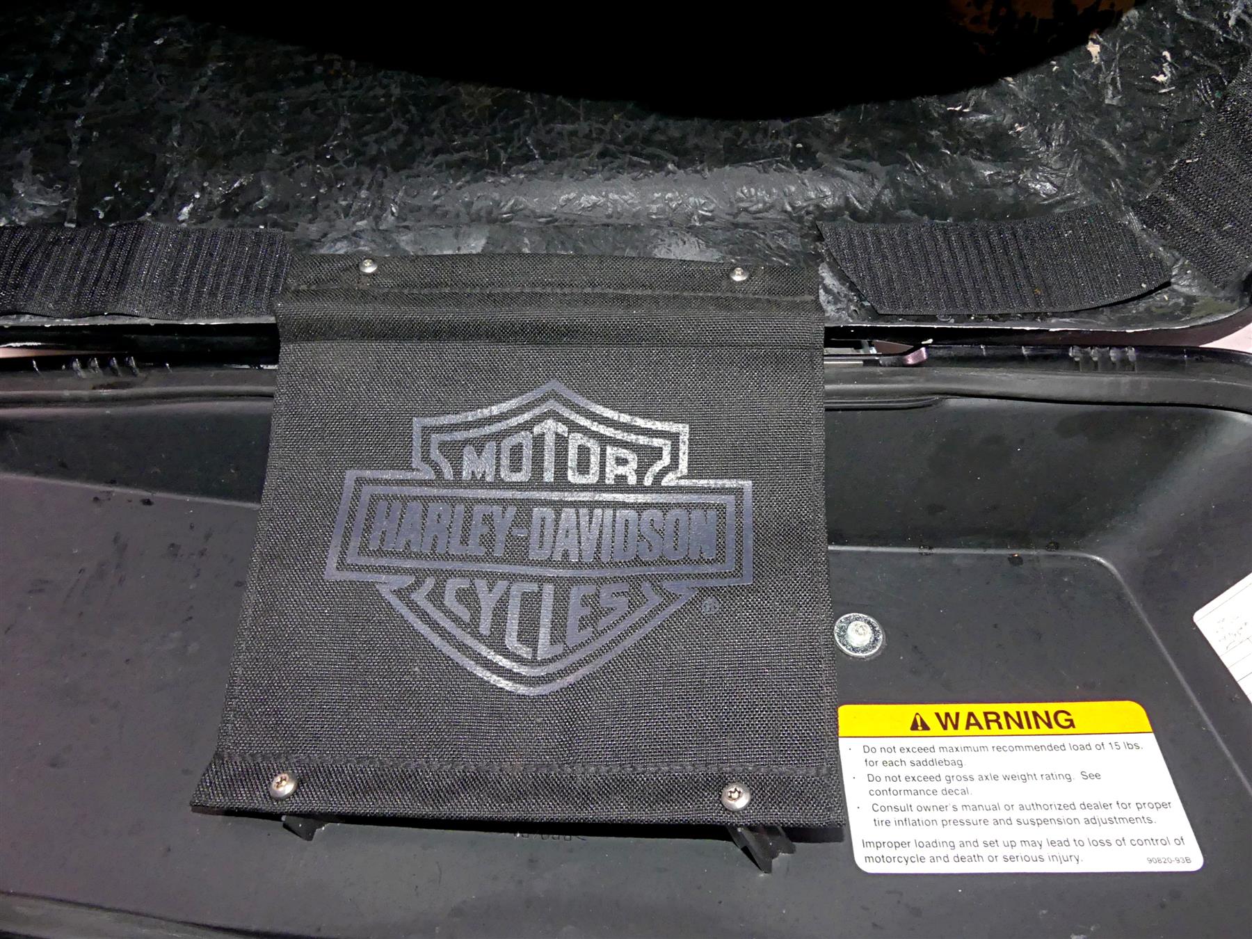 2006 Harley Touring FLHTCU SE E-Glide Custom Stretched Saddlebags + Lights Set {{ shop.shopifyCountryName }} - Mototech271