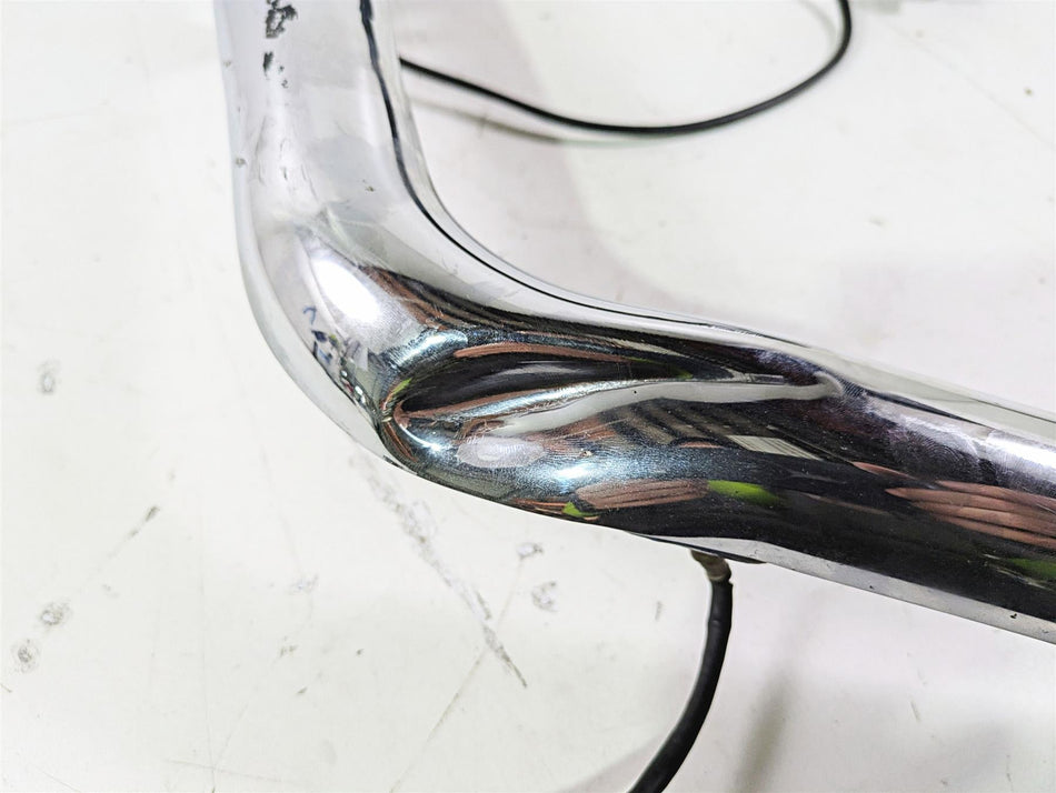 2017 Harley FLS Softail Slim Stock Header Manifold Heat Shield Set Read 65600196 {{ shop.shopifyCountryName }} - Mototech271