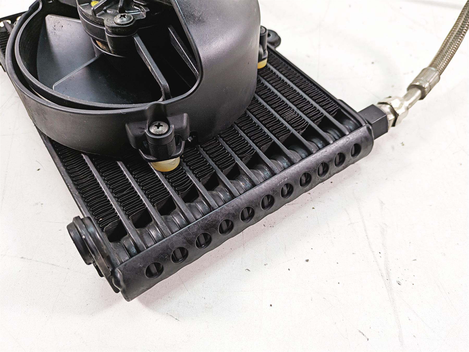 2014 Moto Guzzi California 1400 T Oil Cooler Lines Hoses & Fan Set B063090 {{ shop.shopifyCountryName }} - Mototech271