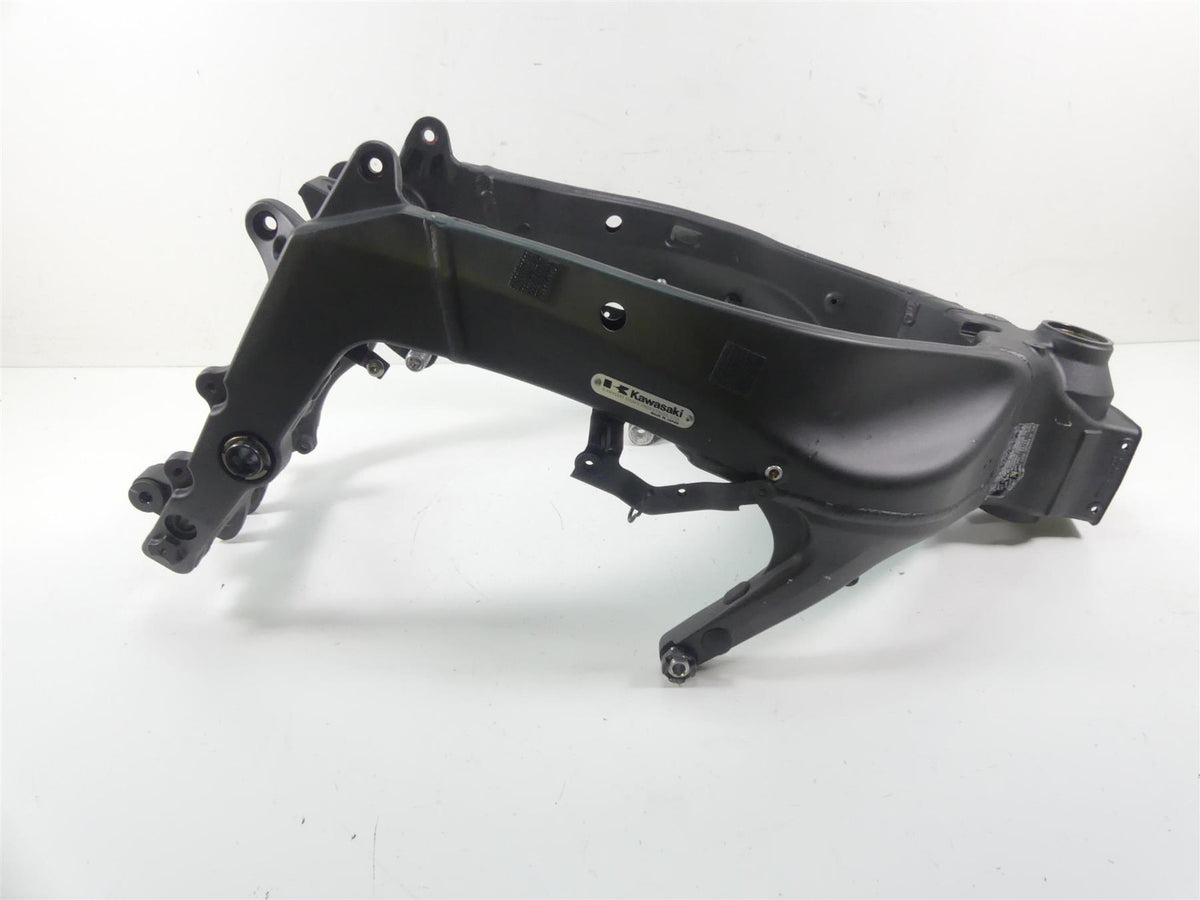 2013 Kawasaki ZX636 ZX6R Ninja Main Frame Chassis With Clean Texas Title - Dented - Read 32160-0642 {{ shop.shopifyCountryName }} - Mototech271