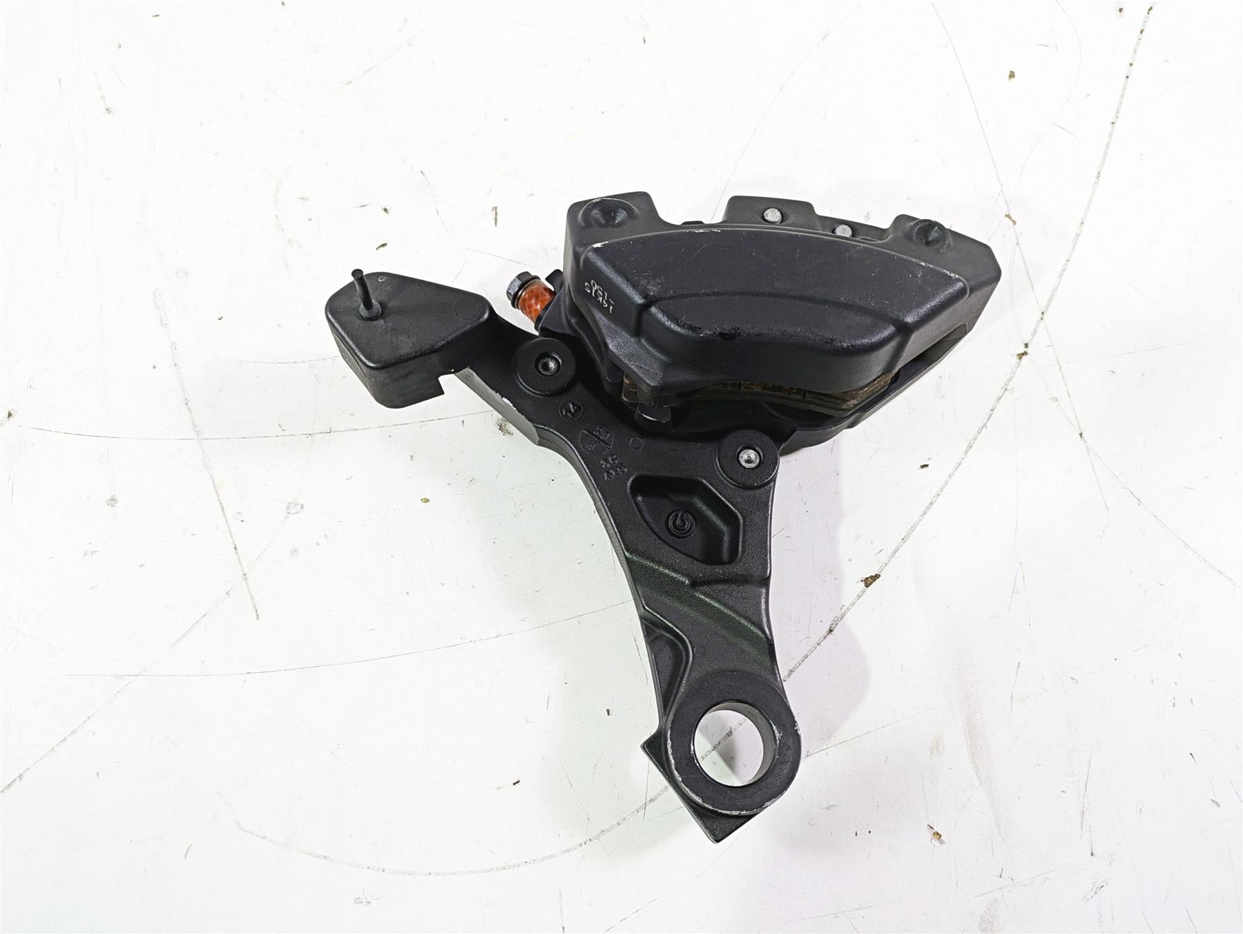 2015 Harley Touring FLHTKL E -Glide Low Rear Brake Caliper & Bracket 44080-08C {{ shop.shopifyCountryName }} - Mototech271