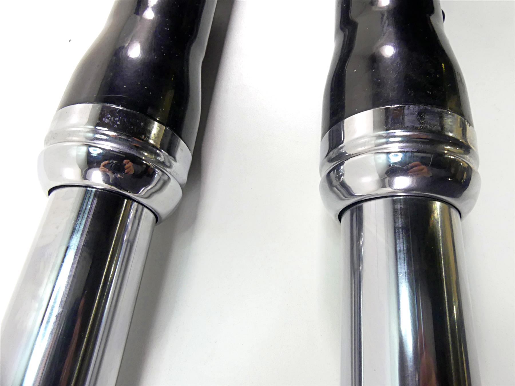 2017 Harley Dyna FXDB Street Bob Front Fork 49mm Preload Caps 45400034 45400033 {{ shop.shopifyCountryName }} - Mototech271