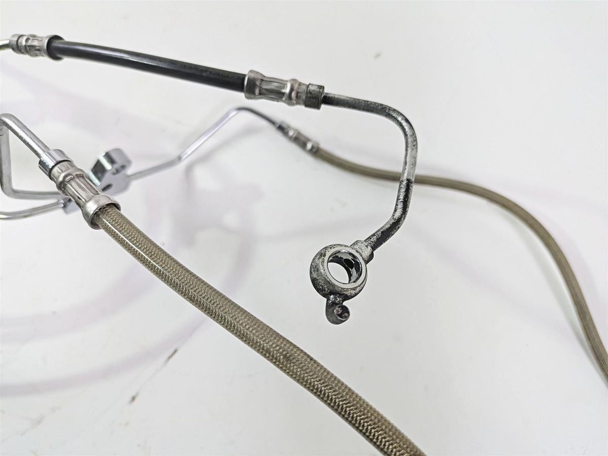2010 Harley Touring FLHXSE CVO Street Glide Front Abs Brake Line Set 46674-10 {{ shop.shopifyCountryName }} - Mototech271