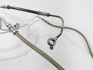 2010 Harley Touring FLHXSE CVO Street Glide Front Abs Brake Line Set 46674-10
