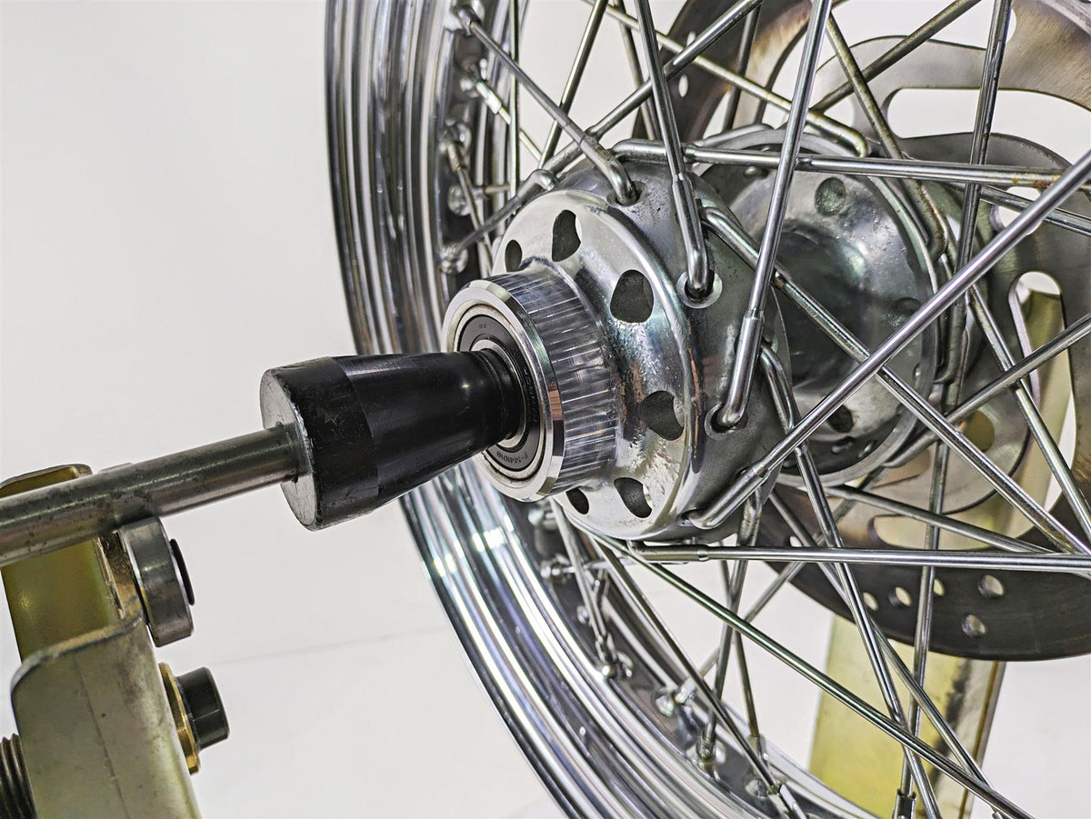 2008 Harley FLSTC Softail Heritage Straight 16x3 Front Spoke Wheel Rim 41508-08 {{ shop.shopifyCountryName }} - Mototech271